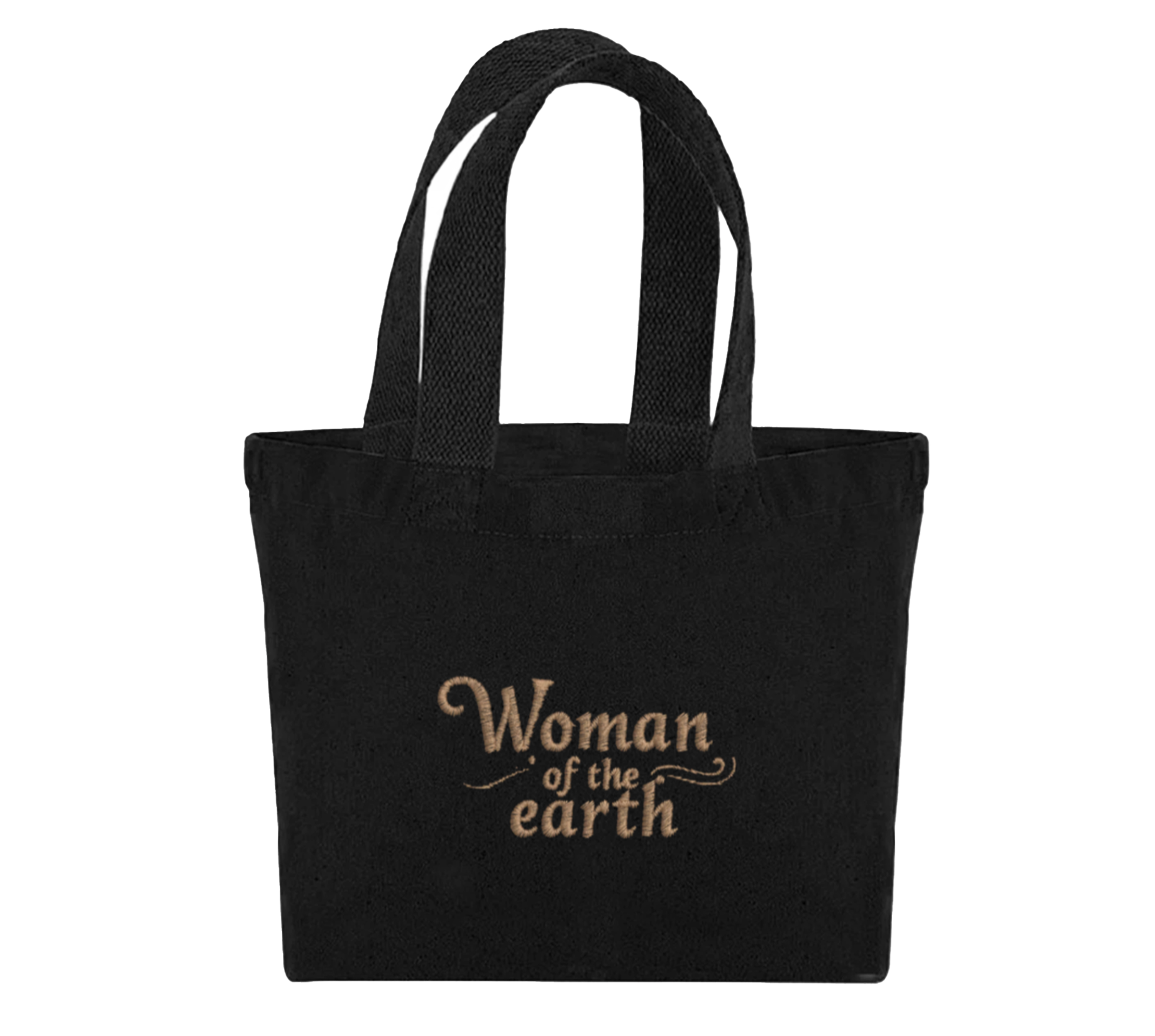 Small Organic Cotton Bag - Woman of the Earth