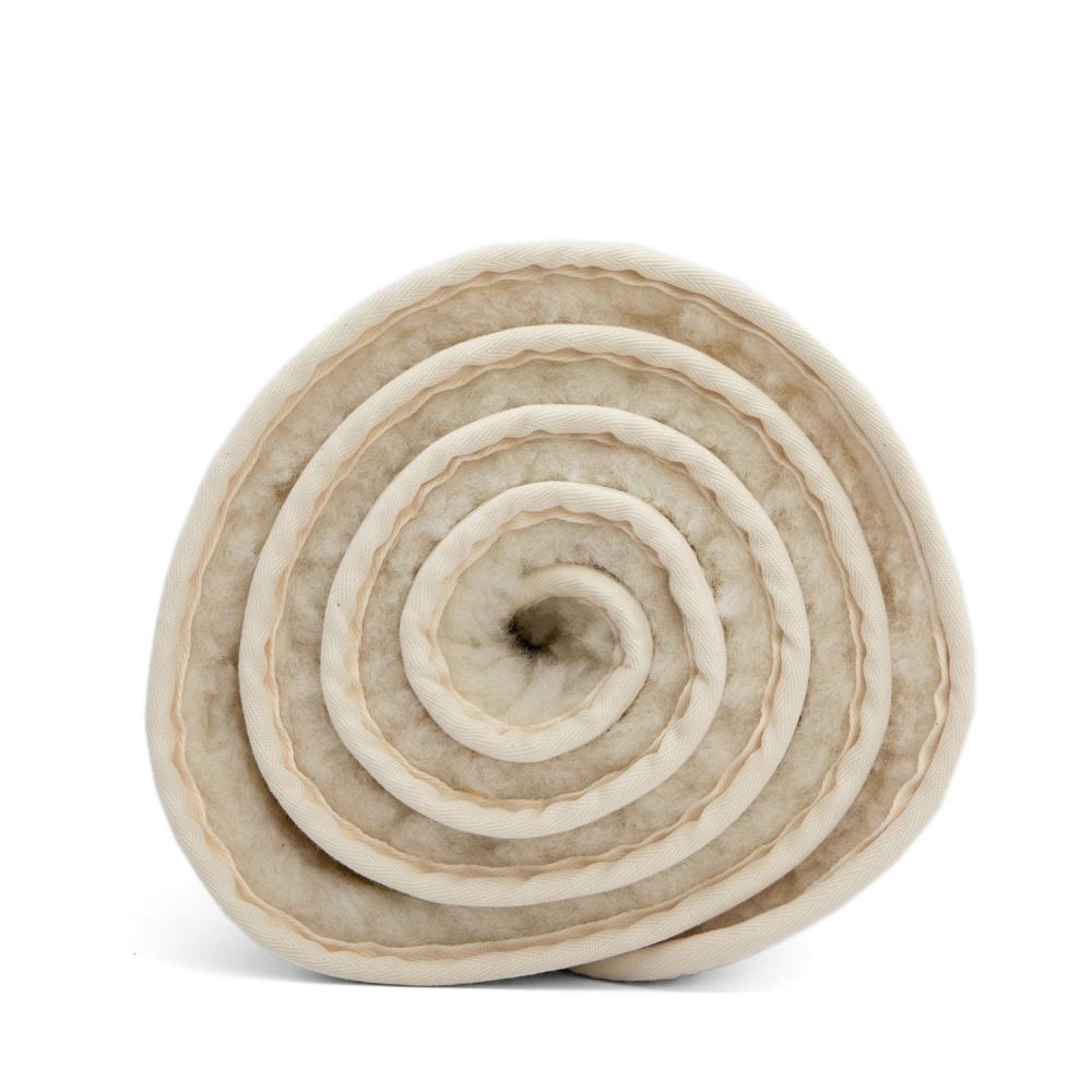 Lambswool yoga mat SURYA Premium (cotton edging)